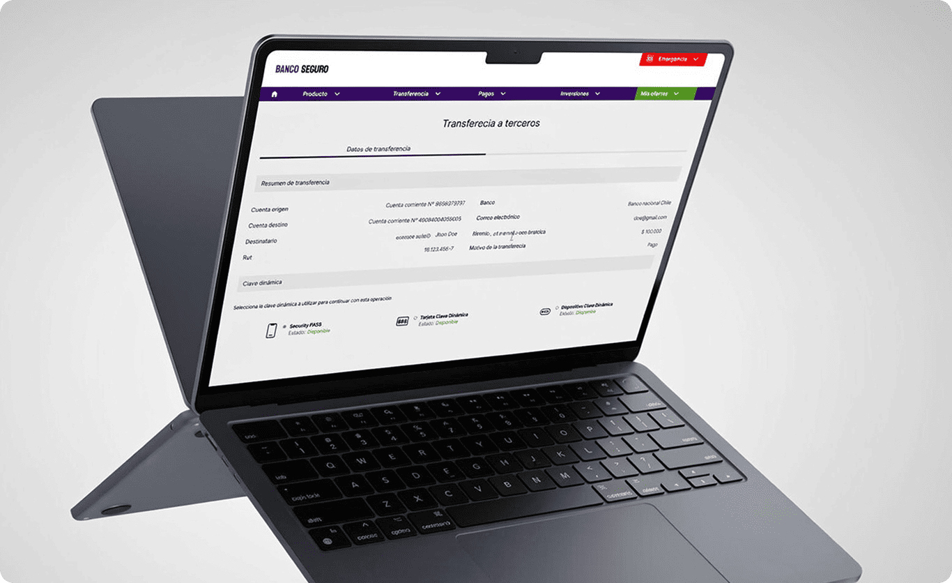 Autenticación digital sin dispositivos físicos